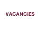 Vacancies